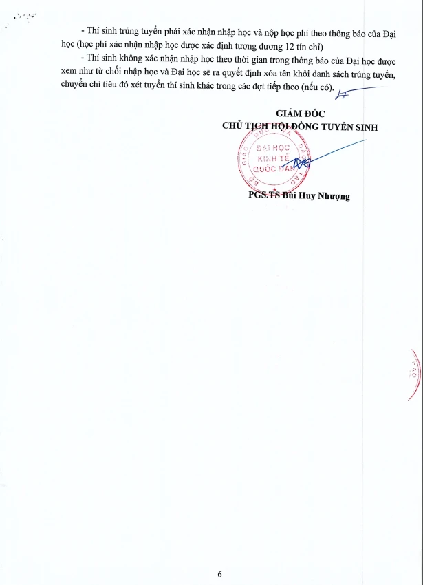 TH&Ocirc;NG B&Aacute;O TUYỂN SINH HỆ Đ&Agrave;O TẠO TỪ XA ĐẠI HỌC KINH TẾ QUỐC D&Acirc;N NĂM HỌC 2026