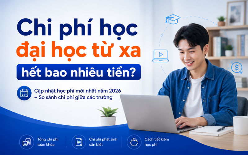 Chi ph&iacute; học đại học từ xa