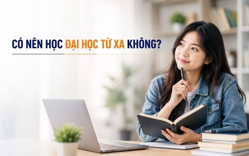 Có nên học đại học từ xa không? 7 yếu tố giúp bạn quyết định