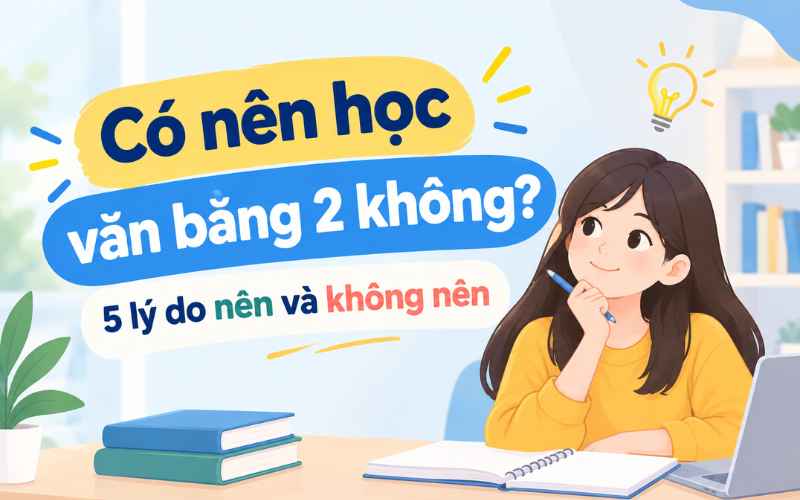 C&oacute; n&ecirc;n học văn bằng 2 kh&ocirc;ng