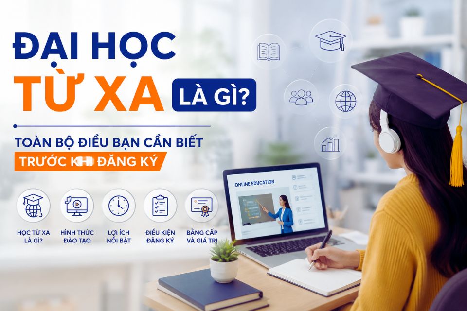 Đại học từ xa là gì? Toàn bộ điều bạn cần biết trước khi đăng ký