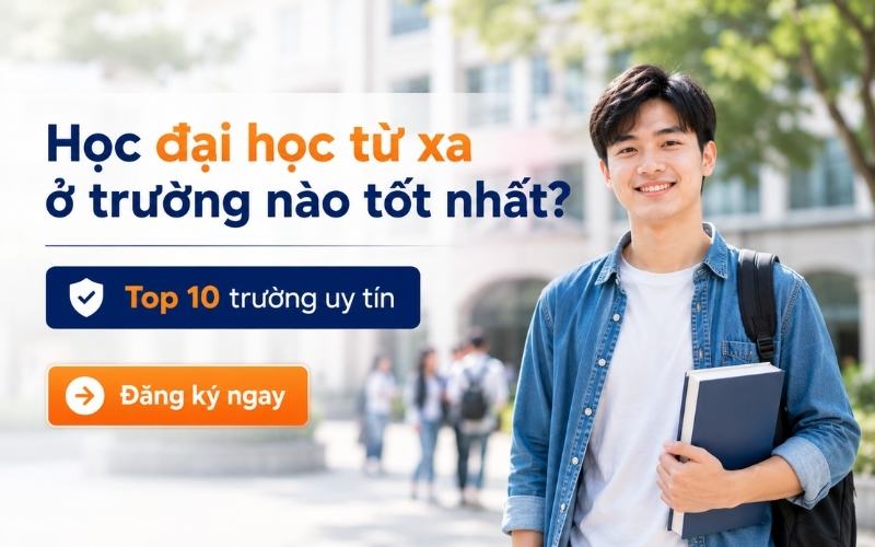 Học đại học từ xa ở trường n&agrave;o tốt nhất