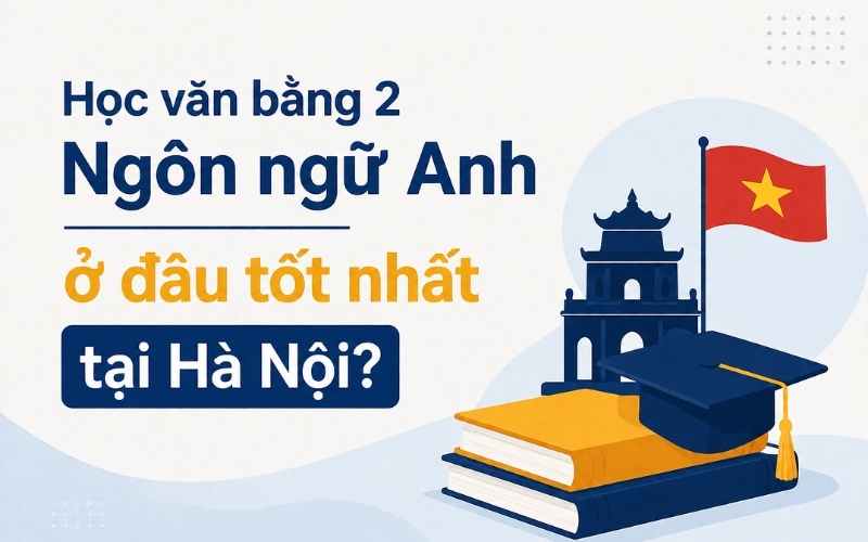 Học văn bằng 2 ng&ocirc;n ngữ Anh ở đ&acirc;u tốt nhất H&agrave; Nội
