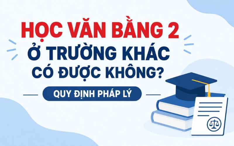 Học văn bằng 2 ở trường kh&aacute;c được kh&ocirc;ng?