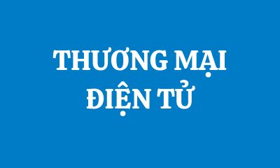 THƯƠNG MẠI ĐIỆN TỬ