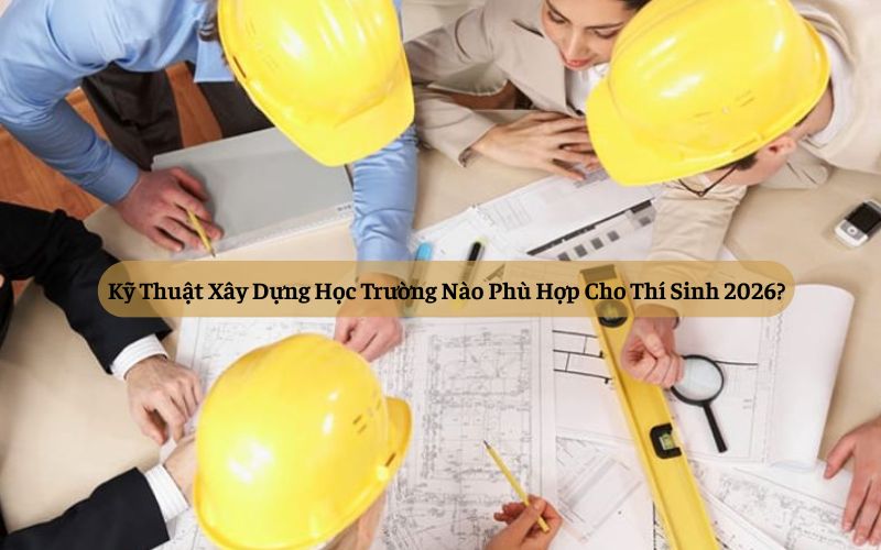Kỹ Thuật Xây Dựng Học Trường Nào Phù Hợp Cho Thí Sinh 2026?