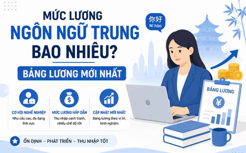 Mức Lương Ngành Ngôn Ngữ Trung Bao Nhiêu? Bảng Lương Mới Nhất