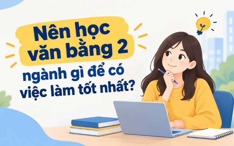 Nên học văn bằng 2 ngành gì để có việc làm tốt nhất?