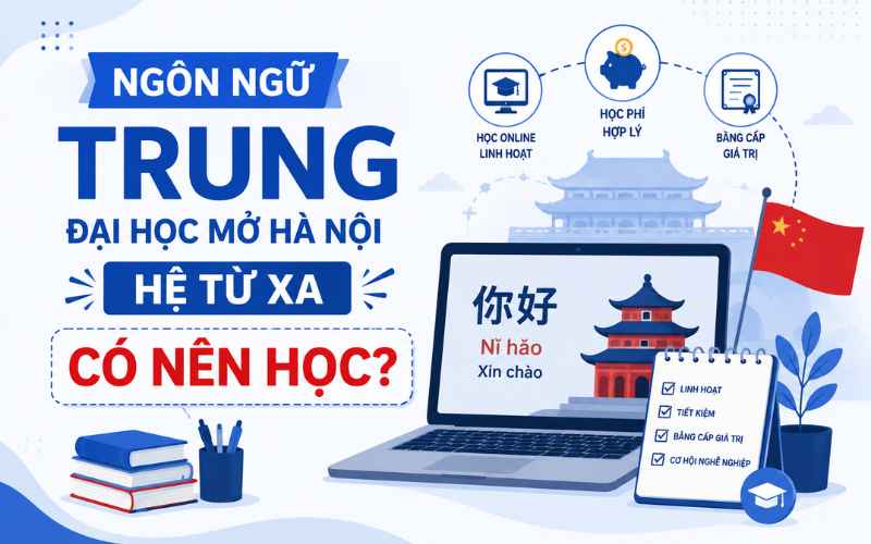 Ngôn Ngữ Trung Đại Học Mở Hà Nội Hệ Từ Xa Có Nên Học?