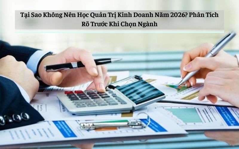 Tại Sao Không Nên Học Quản Trị Kinh Doanh Năm 2026? Phân Tích Rõ Trước Khi Chọn Ngành