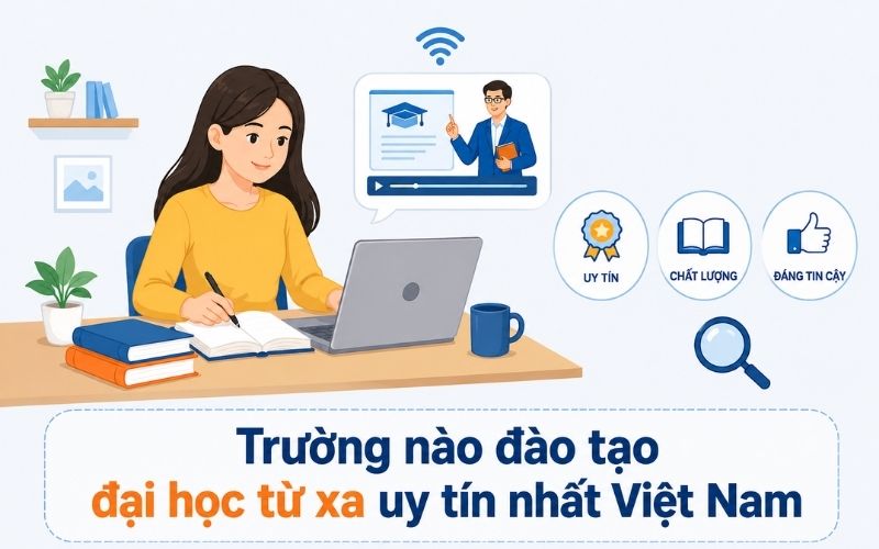 Trường n&agrave;o đ&agrave;o tạo từ xa uy t&iacute;n nhất Việt Nam