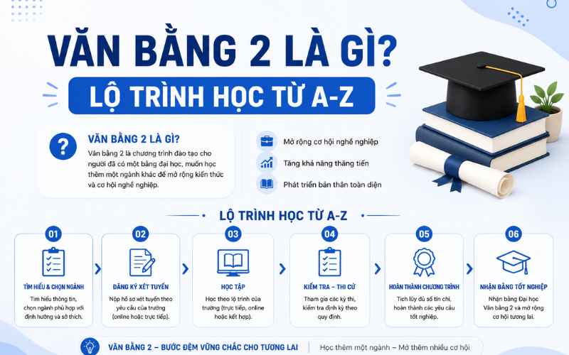 Văn Bằng 2 Là Gì? Lộ trình học từ A-Z